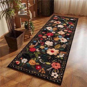 NEW Botanic Carpet Boho Area Rug for Home